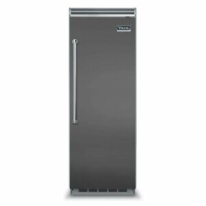 Viking VCFB5303R 30 Inch Wide 15.9 Cu. Ft. Built-In Upright Freezer with ProChill Temperature Management and Right Door Swing Damascus Grey