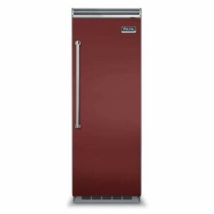 Viking VCFB5303R 30 Inch Wide 15.9 Cu. Ft. Built-In Upright Freezer with ProChill Temperature Management and Right Door Swing Reduction Red