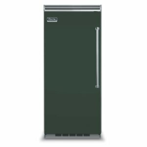 Viking VCFB5363L 36 Inch Wide 19.2 Cu. Ft. Built-In Upright Freezer with ProChill Temperature Management and Left Door Swing Blackforest Green