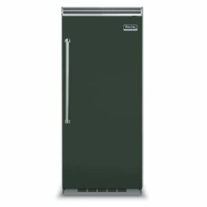 Viking VCFB5363R 36 Inch Wide 19.2 Cu. Ft. Built-In Upright Freezer with ProChill Temperature Management and Right Door Swing Blackforest Green