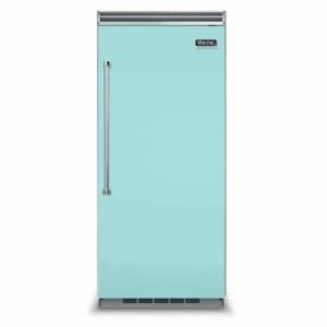 Viking VCFB5363R 36 Inch Wide 19.2 Cu. Ft. Built-In Upright Freezer with ProChill Temperature Management and Right Door Swing Bywater Blue