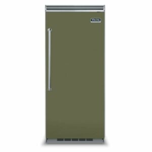 Viking VCFB5363R 36 Inch Wide 19.2 Cu. Ft. Built-In Upright Freezer with ProChill Temperature Management and Right Door Swing Cypress Green