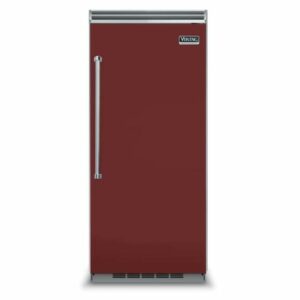 Viking VCFB5363R 36 Inch Wide 19.2 Cu. Ft. Built-In Upright Freezer with ProChill Temperature Management and Right Door Swing Reduction Red