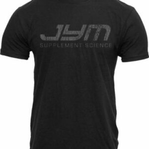 Vintage Logo Tee Black Medium - Men's T-Shirts JYM Supplement Science