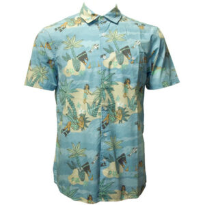 Vissla Da Fin Point Panic Shirt - Men's Pcb Lg