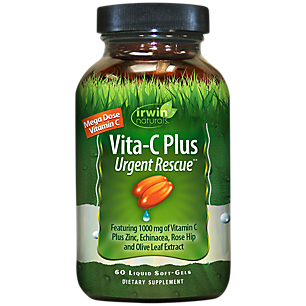 Vita-C Plus Urgent Rescue - Mega Dose Vitamin C (60 Liquid Softgels)