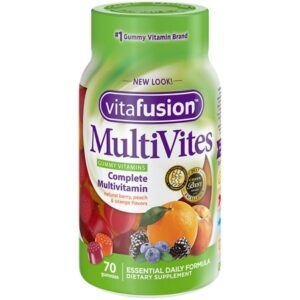 Vitafusion MultiVites, Adult Vitamins, Gummies Natural Berry - 70.0 ea