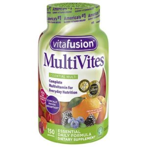 Vitafusion MultiVites Gummy Vitamins Natural Berry, Peach & Orange - 150.0 ea