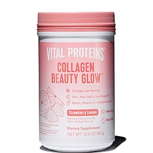 Vital Proteins Beauty Collagen Glow Supplement - Strawberry Lemon