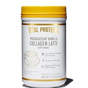 Vital Proteins Madagascar Vanilla Collagen Latte Supplement