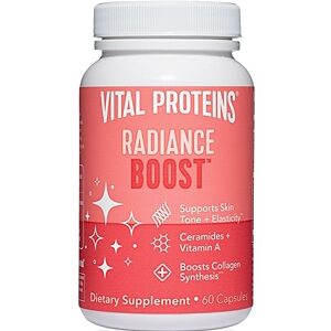 Vital Proteins Radiance Boost Dietary Supplement Capsules