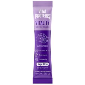 Vital Proteins Vitality Immune Booster Grape Citrus - 14.0 ea