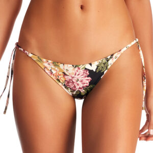 Vitamin A Women's Bikini Bottoms AMB_Ambrosia - Ambrosia Floral Side-Tie Bikini Bottoms - Women