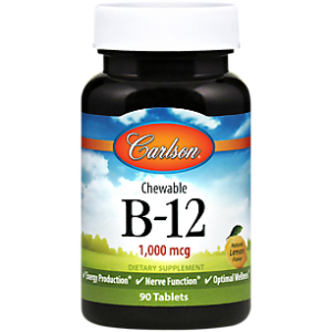 Vitamin B12 - 1,000 MCG (90 Tablets)