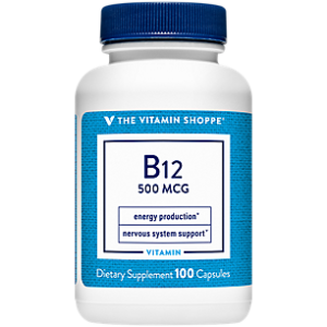 Vitamin B12 - 500 MCG (100 Capsules)