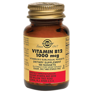 Vitamin B12 - Sublingual - 1,000 MCG (100 Nuggets)