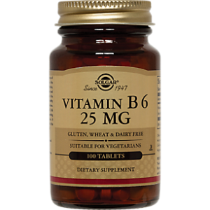 Vitamin B6 - 25 MG (100 Tablets)