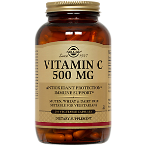 Vitamin C - 500 MG (250 Vegetarian Capsules)