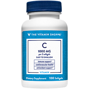 Vitamin C - Easy to Swallow - 1,000 MG (100 Softgels)