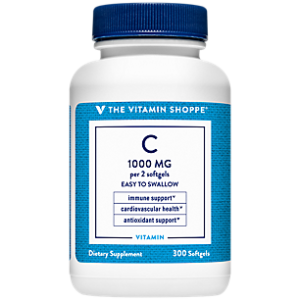 Vitamin C - Easy to Swallow - 1,000 MG (300 Softgels)