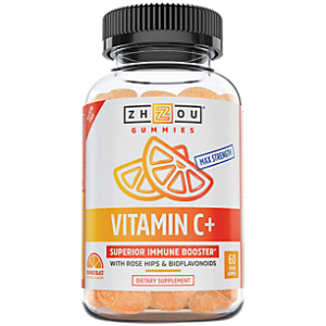 Vitamin C+ Gummies - Superior Immune Support with Rose Hips & Bioflavonoids (60 Gummies)