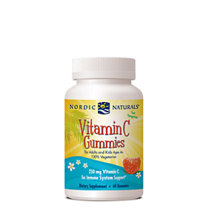 Vitamin C Gummies for Adults & Kid's - Immune System Support - Tangerine (60 Gummies)