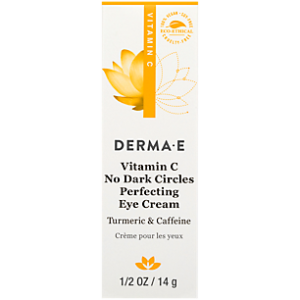 Vitamin C No Dark Circles Perfecting Eye Cream - Turmeric & Caffeine (0.5 Ounces)