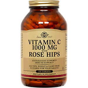 Vitamin C With Rose Hips - 1,000 MG (250 Tablets)