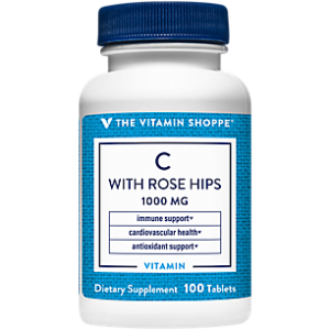 Vitamin C with Rose Hips - 1,000 MG (100 Tablets)