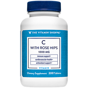 Vitamin C with Rose Hips - 1,000 MG (300 Tablets)