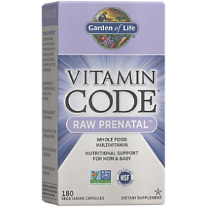 Vitamin Code Raw Whole Food Prenatal Multivitamin (180 Vegetarian Capsules)