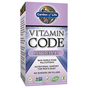 Vitamin Code Raw Whole Food Prenatal Multivitamin (90 Vegetarian Capsules)