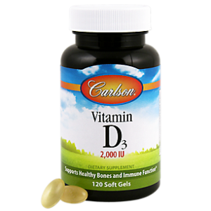 Vitamin D - 2,000 IU (120 Softgels)