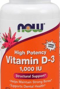 Vitamin D-3 1000 IU/360 Softgels - Bone Support NOW