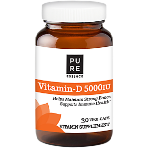 Vitamin D - 5,000 IU (30 Vegetable Capsules)