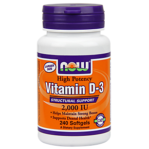 Vitamin D3 - 2,000 IU (240 Softgels)