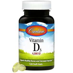 Vitamin D3 - 4,000 IU (120 Softgels)