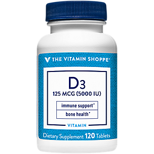 Vitamin D3 - 5,000 IU (120 Tablets)