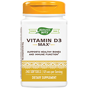 Vitamin D3 - Bones & Immunity - 5,000 IU (240 Softgels)