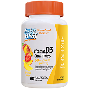 Vitamin D3 Gummies - Supports Bone & Immune Health - Tropical Tango (60 Gummies)