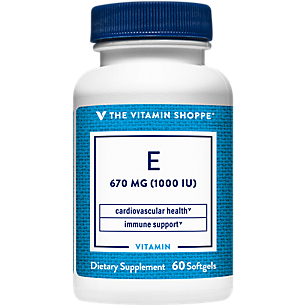 Vitamin E - 1,000 IU (60 Softgels)