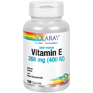 Vitamin E Dry - Mixed Tocopherols - 400 IU (100 Capsules)