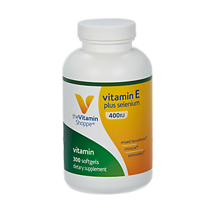 Vitamin E Plus Selenium - 400 IU (300 Softgels)