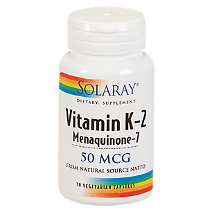 Vitamin K2 Menaquinon-7 - 50 MCG (30 Vegetarian Capsules)