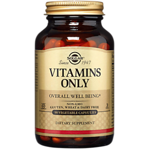 Vitamins Only - Non-GMO Multivitamin (90 Vegetarian Capsules)