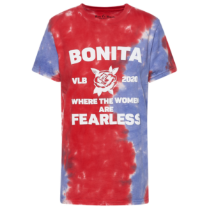 Viva La Bonita Womens Viva La Bonita Women Are Fearless T-Shirt - Womens Multi/White Size XL