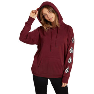 Volcom Deadly Stones Hoodie - Women's Zinfandel Xs