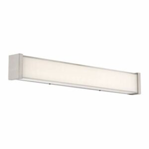 WAC Lighting WS-7322 Svelte 23" Wide Integrated LED Bath Bar Chrome / 3500K Indoor Lighting Bathroom Fixtures Bath Bar