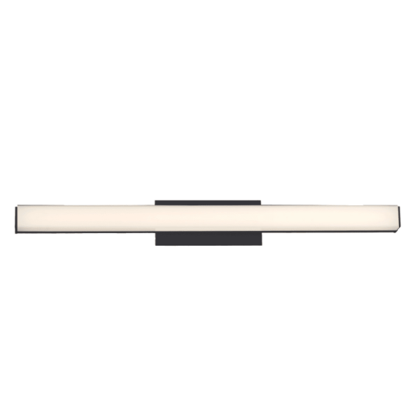 WAC Lighting WS-77624 Brink 24" Wide Integrated LED Bath Bar Black / 3000K Indoor Lighting Bathroom Fixtures Bath Bar