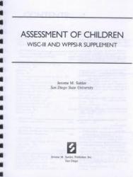 WISC-III and WPPSI-R Supplement to Assessment of Children